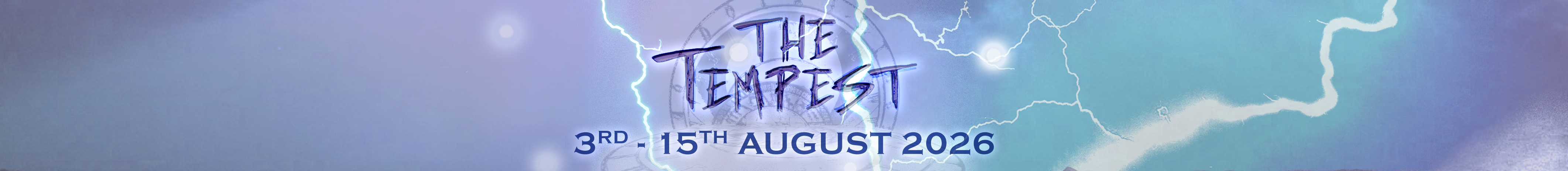 The Tempest, Brownsea Open Air Theatre. 3rd - 15th August 2026