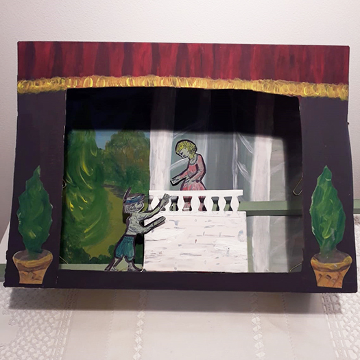 Cardboard theatre